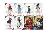 TV Anime Meiji Swordsman Romantic Clear Card Collection Gum First Limited Edition Box "Rurouni Kenshin Story" 16-Piece (Candy Toy)