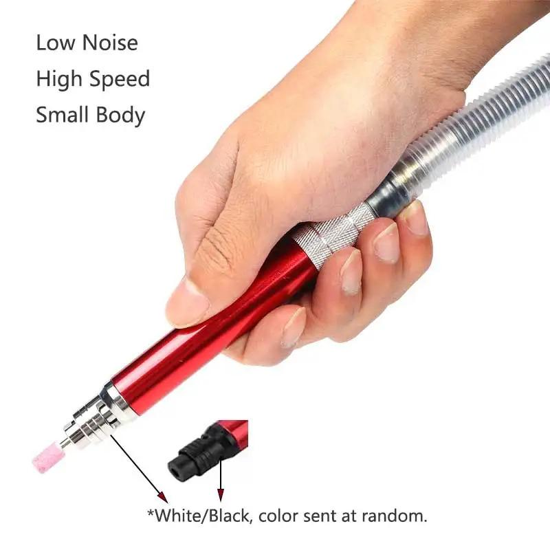Pneumatic Mini Air Burr | High-Speed Powerful Engraving Tool | Straight-Handle Small Grinder