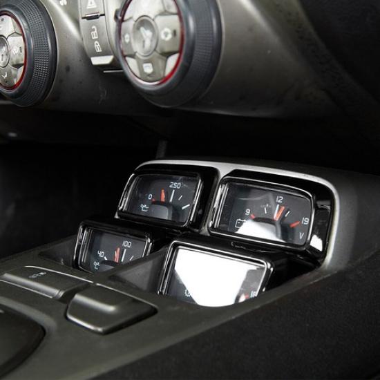 Gear Shift Front Dashboard Cover Trim Frame For Chevrolet Camaro 2010-2015 Black