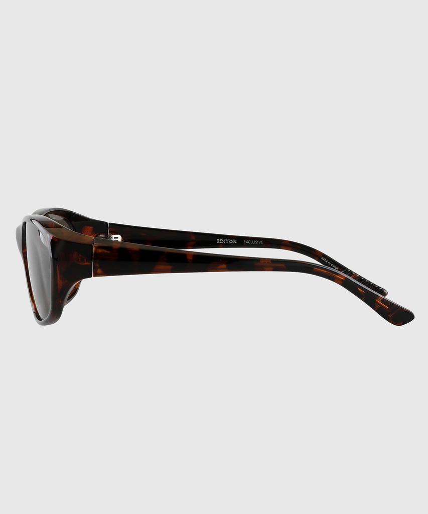 Tuditeo Cor Large Size Uv400 Sunglasses Nylon Tinted Lens C3 Leopard