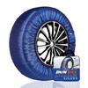 BEIKEMALL Cloth Tire Compatible with Tire Chains for Passenger Easy No Jacking Tire Prevents Slippage Chains/Snow Socks, 155/65R14, 165/65R14,