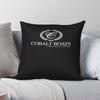 Housse de coussin carrée logo Cobalt Boats Polyester Lin Velours Motif Fermeture Éclair Housse de coussin décorative Housse de coussin de lit Vente en gros
