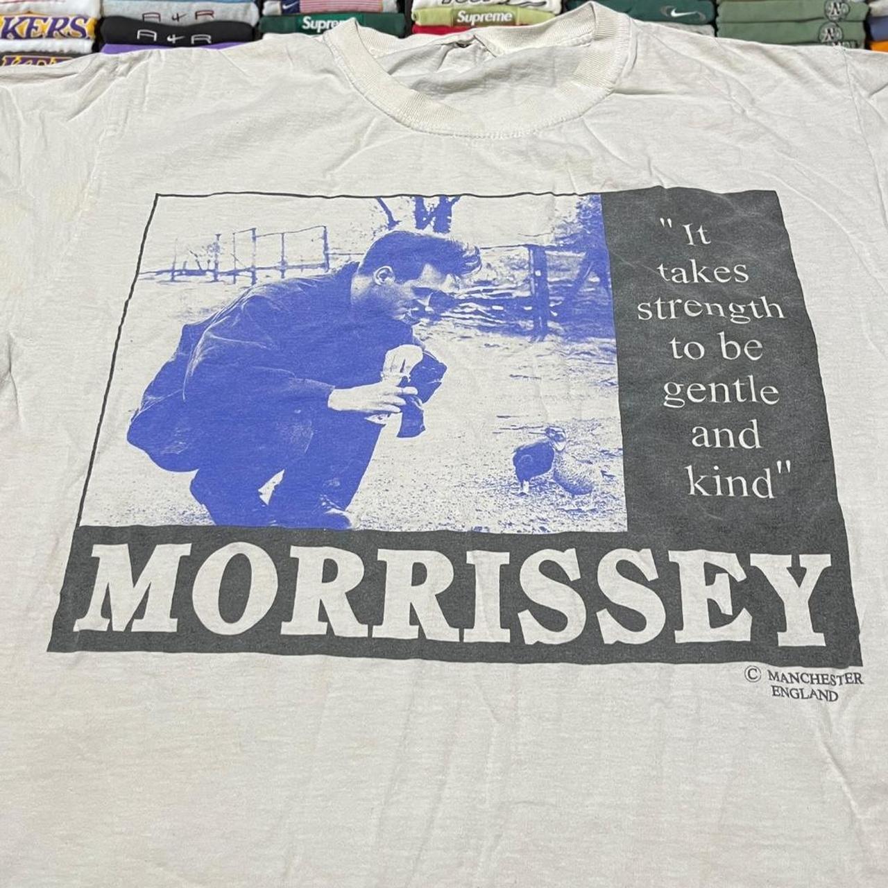 90s The Smiths Morrissey Cotton White Unisex T-shirt S5XL Reprint VM9215 S