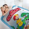 Caillou Throw Blanket Cozy Throw Blanket Birthday Gift for Him Her
