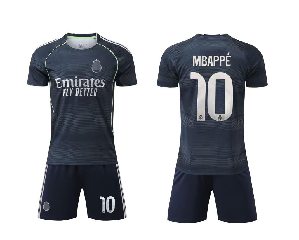 25-26 Real Madrid Away Royal Blue No. 10 Football Jersey Children'S Jersey Children'S Clothing Adult Size 14-3Xl