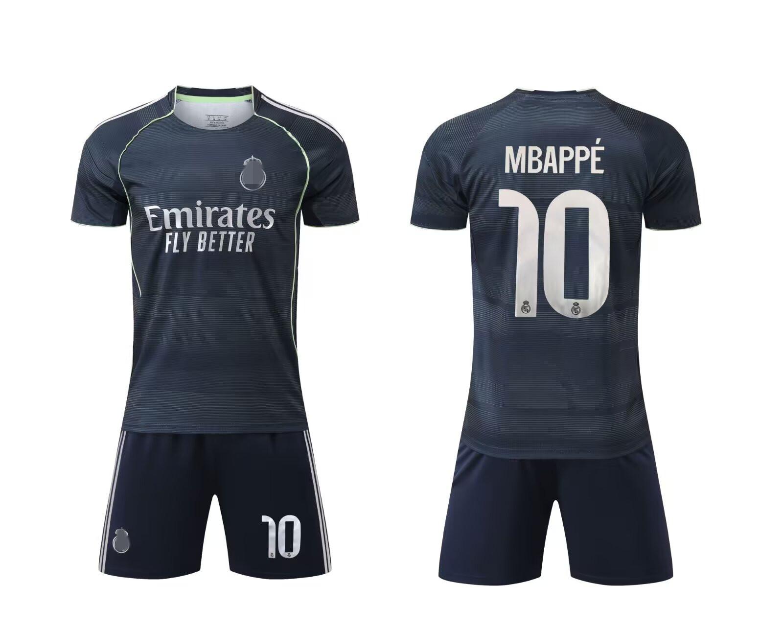 25-26 Real Madrid Away Royal Blue No. 10 Football Jersey Children S Jersey Children S Clothing Adult Size 14-3Xl 14 yards/90