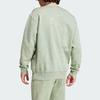 adidas All Szn Long Sleeve Sweatshirt Silver Green Men Streetwear IK4271