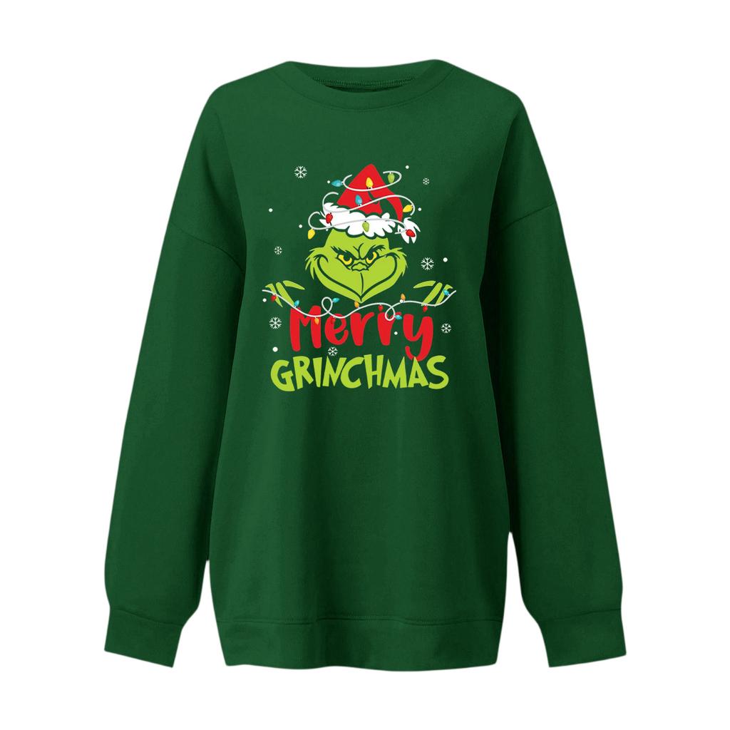 Crewneck Sweatshirt For Women Fall Graphic Sweatshirts Vacation Long Sleeve Drop Shoulder Pullover