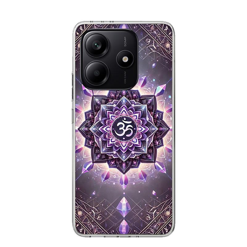 Mandala Chakra Insist Yoga Phone Case For Xiaomi Redmi Note 15 14 13 12S 12 Pro Plus 11S 11E 11 11T 10S 10 Art Soft Pattern Cove