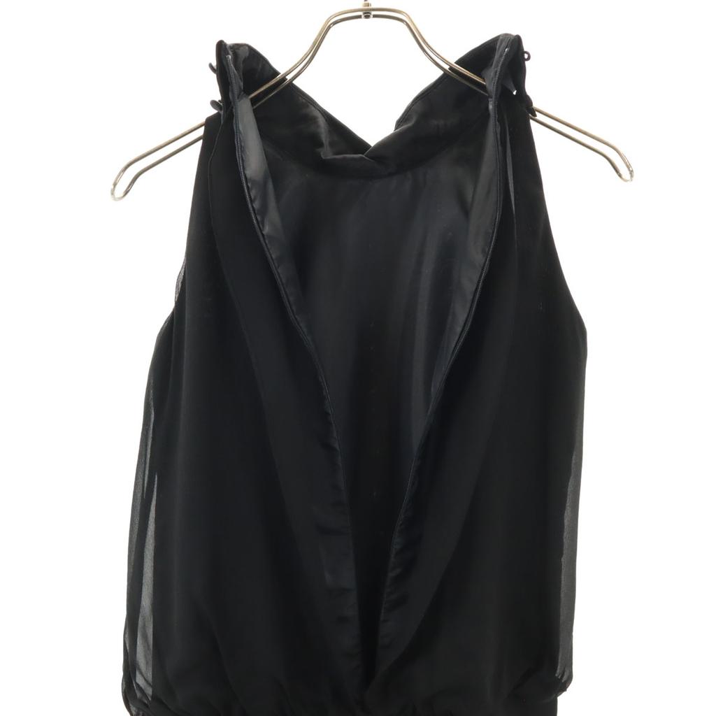 GRACE CONTINENTAL Seide Ärmellos Mini Kleid 36 schwarz Damen Gebraucht