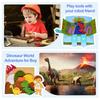Life Skills Montessori Busy Book DIY Learning Toy Interactive Quiet Book  for Toddlers Kids