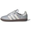 adidas Samba OG Matte Silver Patent - JQ0012