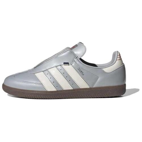 adidas Samba OG Matte Silver Patent - JQ0012