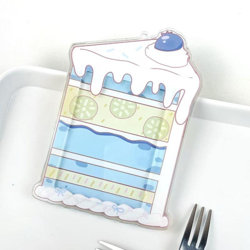

Милая Акриловая Фоторамка в Виде Торта для K-pop Карточек 3 Дюйма Милый Держатель для Аниме Карточек Защитные Чехлы для Фотокарточек Блокнот для Фотокарточек в Японском Стиле Новый Only Frame синий