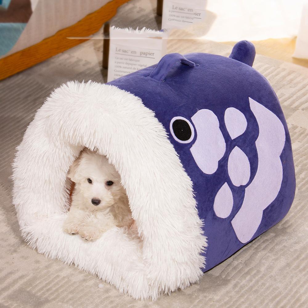 

Кровать для домашних животных, теплая подушка для маленьких, средних и больших собак, спальные кровати, водонепроницаемые корзины, домашний коврик для кошек, одеяло, товары для домашних собак M