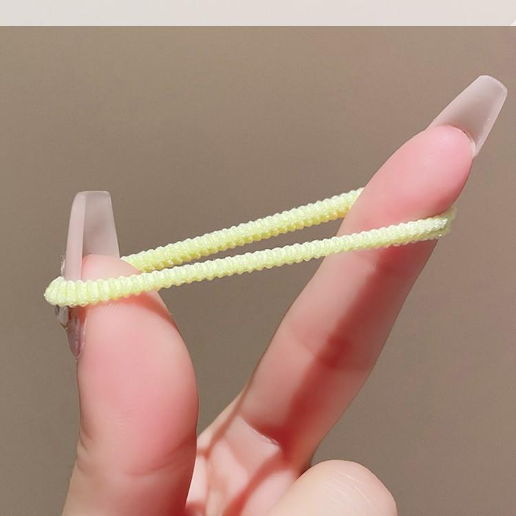 2025 New Style Kids' Hair-Friendly High Elasticity Durable Hair Ties
