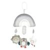 Newborns Spiral Hanging Activity Stroller Toy Baby Carseat Toy Black & White Lion Koala Rattle  for Crib Mobile Sensory Toy Gift