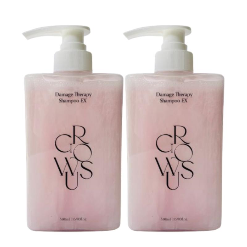 Growus Damage Therapy Shampoo EX Intensive Repair & Moisture Care 500ml x 2 Set