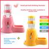 Hamster Water Bottle With Steel Ball Valve Leakproof Drinking Dispenser For Small Pets