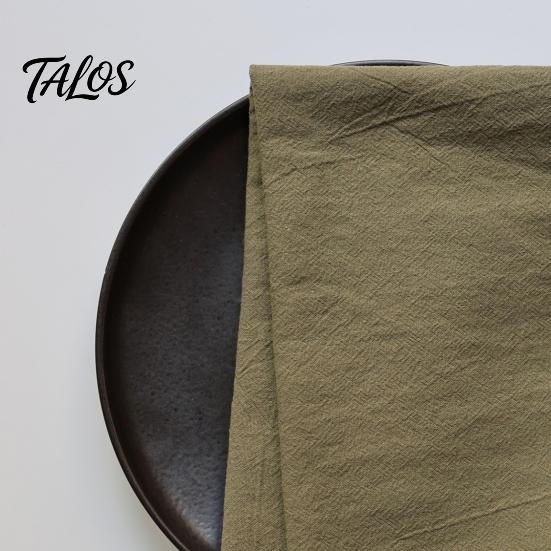Premium Quality Cloth Napkins Solid Color Napkin, Elegant Reusable Fabric Washable Farmhouse Napkin for Wedding Baby Shower Dining Table Decor Cotton