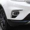 For Ford Territory  Front Rear Fog Light Lamp Frame Panel Cover Foglight Trims ABS Chrome Car Accessories