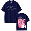 Singer Bad Gyal Tour Fashion Print T-shirts Men Women Harajuku T-shirt Summer Short-sleeved Casual Aesthetic Trendy T-shirt