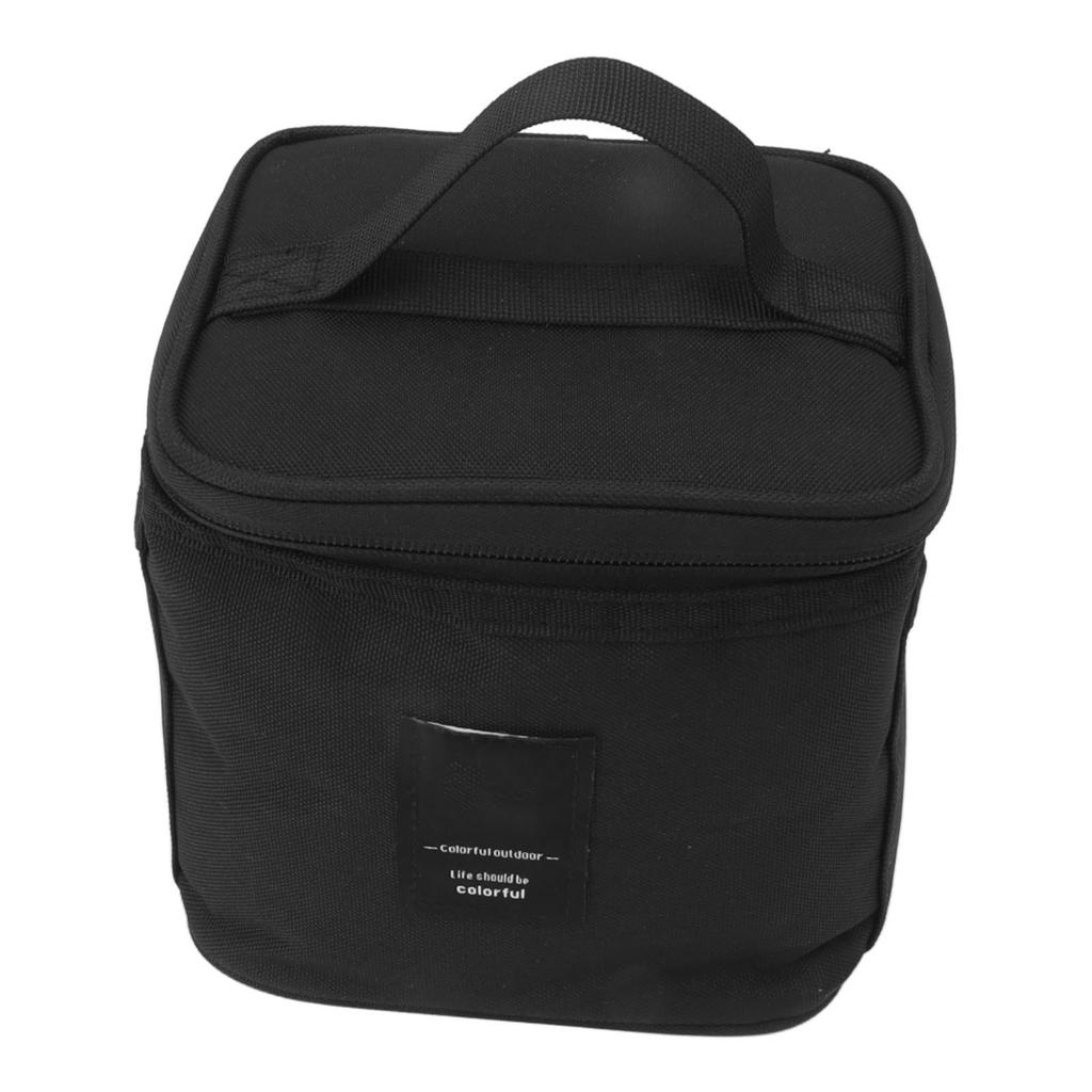 Torba do przenoszenia butelek z przyprawami z wyjmowaną przegrodą wewnętrzną, wykonana z tkaniny Oxford, przenośna torba na słoiki z przyprawami na grilla, piknik, kemping