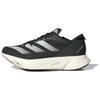 Adizero Adios Pro 3 Comfortable Lightweight Slip-Resistant Durable Low-Top Marathon Running Shoes Men Running Shoes Black Silver ID3701
