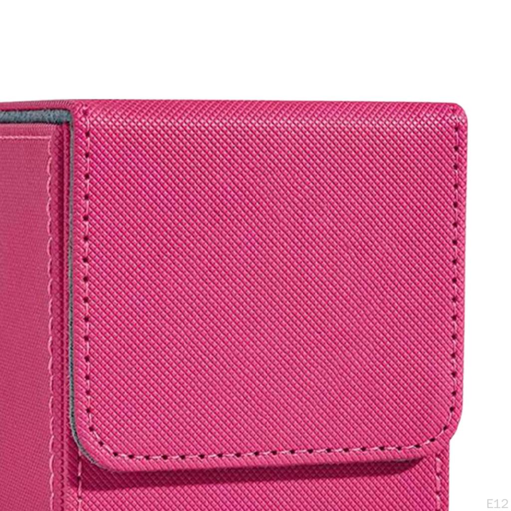 Card Deck Box Large Gathering PU Leather with Dividers Storage