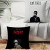 1PC Rapper D-Duki Pillow Case Square  Bedroom Sofa Leisure Comfort Cushion Car Home Decoration