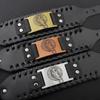 Trendy Wide Leather Woven Viking Rune Bracelet for Men Hip Hop Punk Jewelry Accessory Nordic Crow Charm Fashion
