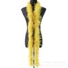 South African Ostrich Hair Top Performance Dress Raw Material Feather Top Diy Hat Scarf Down 2 Meters
