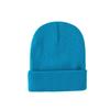 Custom Logo Unisex High Quality Plain Blank Dyed Solid Color Winter Hat Acrylic Knitted Cuffed Beanie