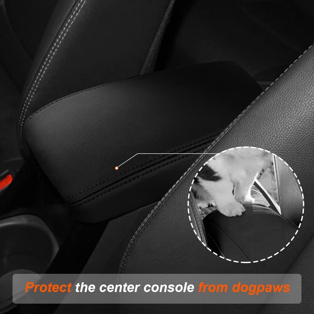 DEYTOP Console Armrest Cover For Toyota Corolla Cross 2026 -2025 Accessories Car Center Console Cover For Corolla Cross  Anti-Scratch Leather Armrest