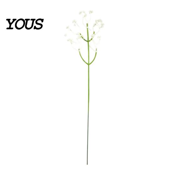 Table Ornament Flower Stems 10Pcs Artificial Baby Breath Flowers, Gypsophila Fake Floral Bouquet, Bendable Realistic Plastic for Vase Faux