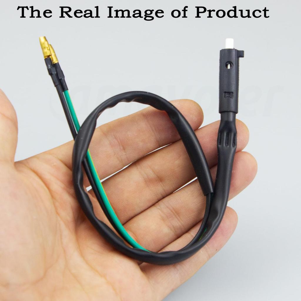 2-Wire Front Brake Stop Light Switch Cables Wires Aftermarket Parts Fit for GY6-50/125/150CC Scooter Moped ATV Quad Dirt Bike Go Kart. (1Pcs)