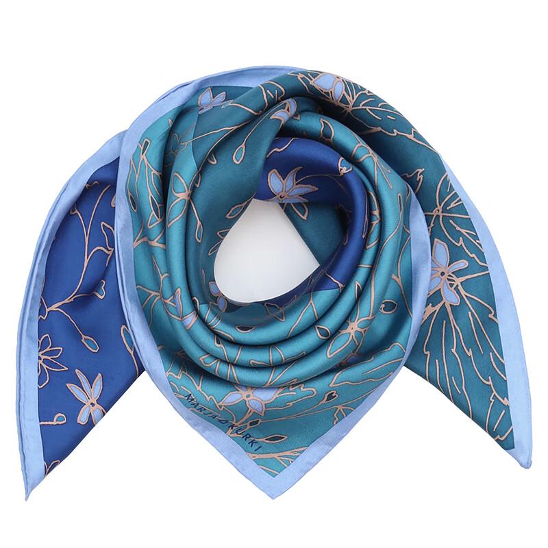 MARJA KURKI Premium Mulberry Silk Square Scarf