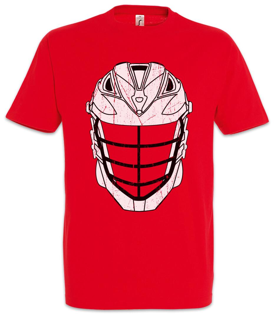 Lacrosse Helmet T-Shirt Player Passion Love Addiction La Crosse Stick XXL