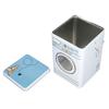 1pcs White Color Laundry Detergent Container Decorative Storage Tin  Household Storage