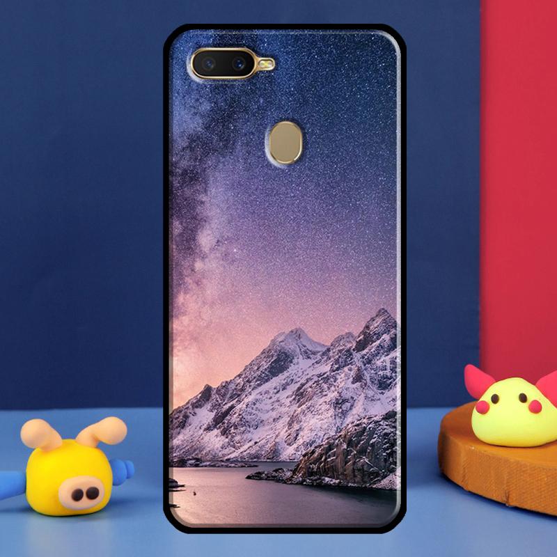 Star Space Moon Night For Oppo A54 A57 S A78 A58 A98 A5 A9 A91 A15 A16 A17 A52 A72 A76 A96 A74 A94 A77 Phone Case