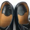 LOTTUSSE Premium Semi-Brogue Cap Toe Business Shoes Black Size 10 (Approx. 28.5cm) Men's(USED)