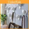 Ganchos de Parede Decorativos Cabeça de Animal Adesivo Forte Pvc Estilo Nórdico
