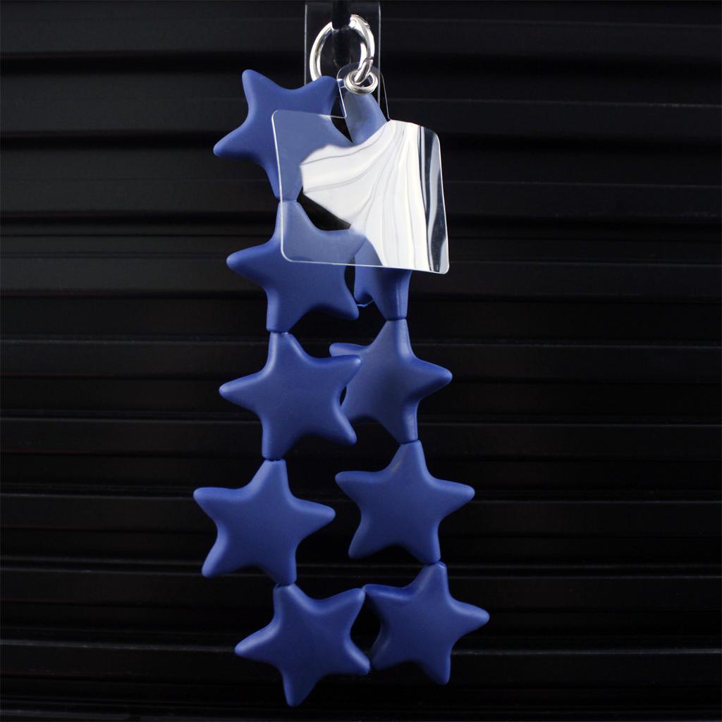 Coloful Silicone Star Rope Phone Chain Lanyard Charm Strap Wrist Beaded Hanging Cord Bracelet Keychain for CCD Camera Sweet Girl