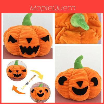 Entzückendes umkehrbares Kürbis-Stofftier Perfektes Halloween-Geschenk Anpassbare Puppe