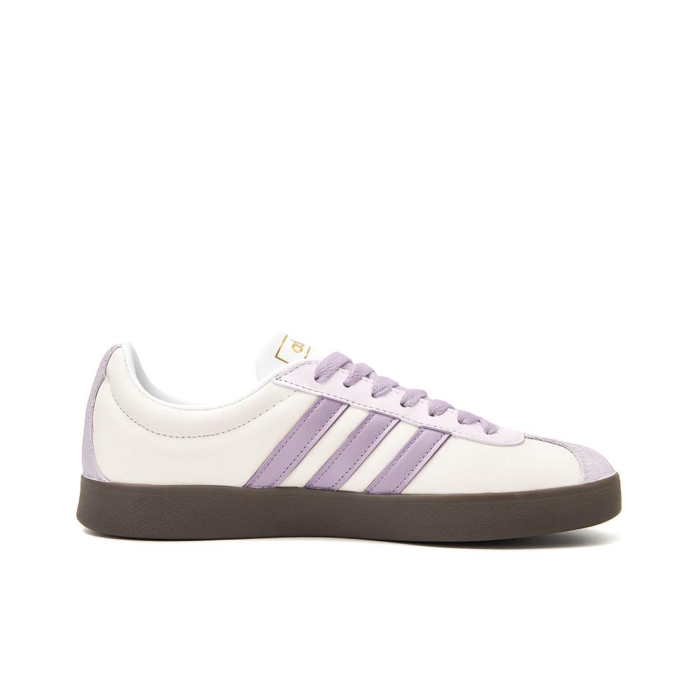 Adidas Neo VL Court 2.0 Flowers Fade Slip Resistant Abrasion Resistant Low top Skateboard Shoes Unisex Purple ID6015(Team354-)