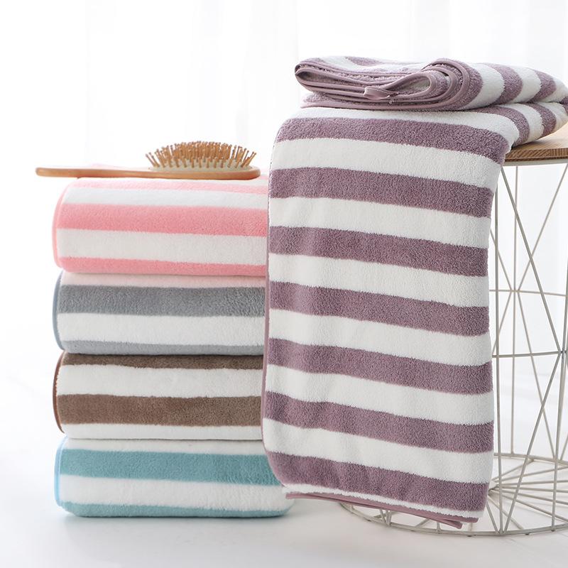 Household Thick Soft Water-absorbing Quick-drying Bath Towel