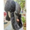 Plush men's outdoor ear protection hat, plush thickened cold-proof hat, ice and snow festival winter warm hat
