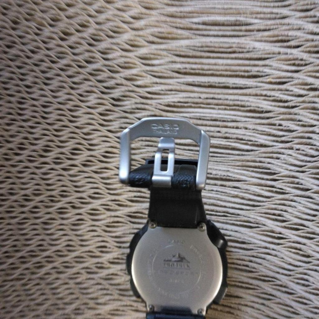 Used CASIO PRO TREK Tough Solar Radio-controlled Watch Excellent Condition
