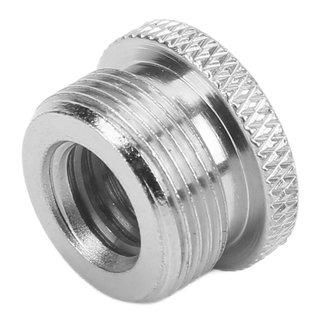 3/8 Inch Female to 5/8 Inch Male Screws Thrd Adapter for Microphone Stand for Mic Mount