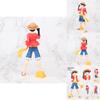 Luffy Piece One Black Fist Action Figure Pvc Model Collectible Anime Statue